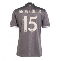 Real Madrid Arda Guler #15 Tredjetrøje 2024-25 Kortærmet